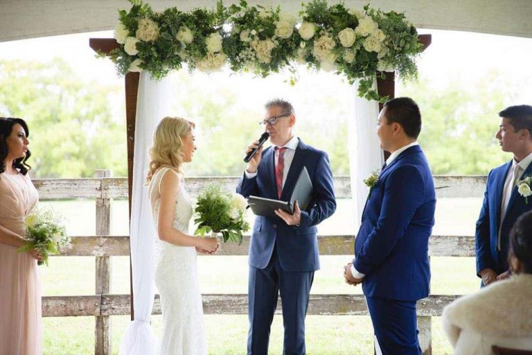 Outdoor ceremony